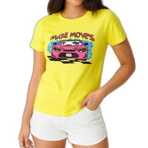 NWT Forever 21 Women’s “Make Moves” Graphic Tee | Size Medium